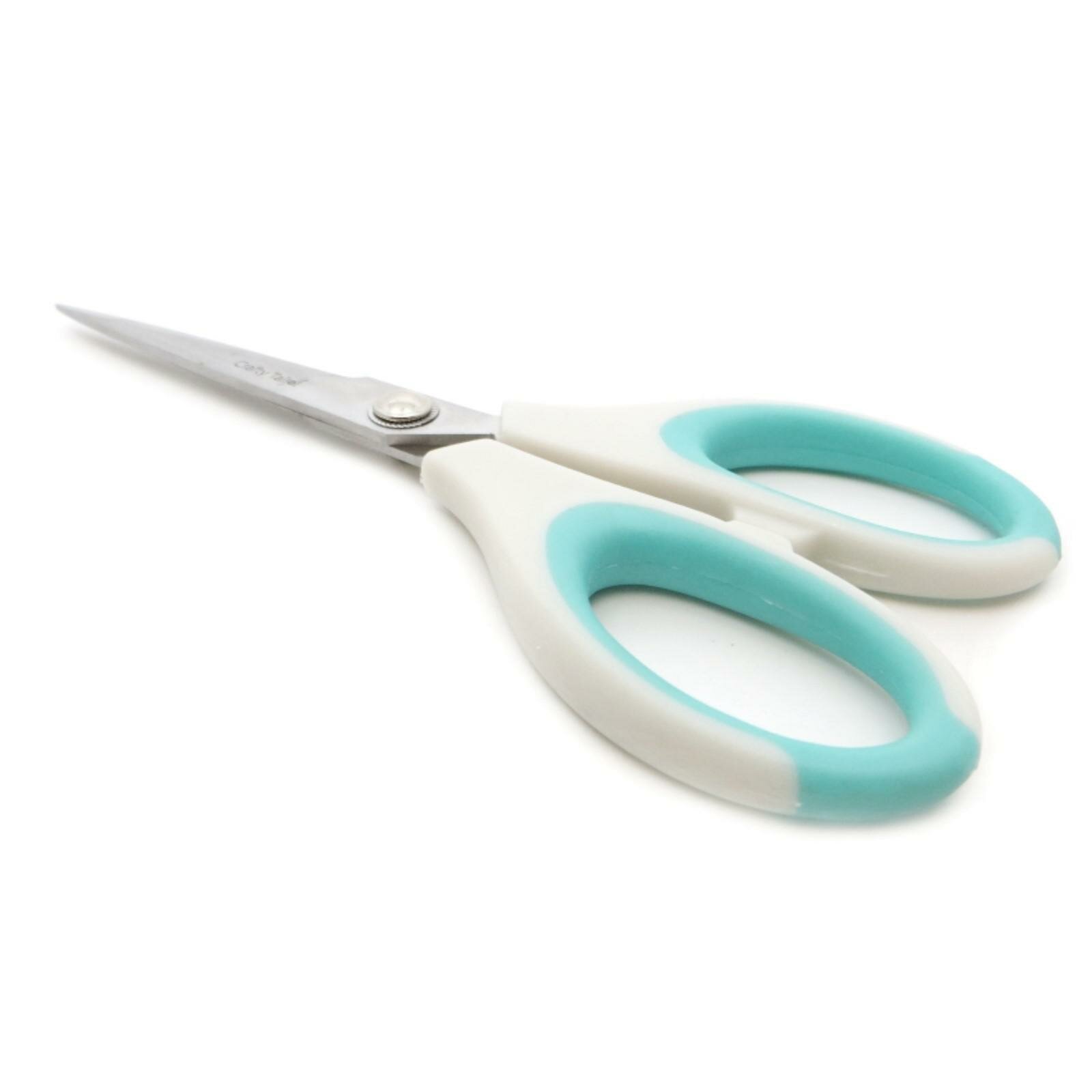 Ножницы универсальные Crafty tailor, 16,5 см, цвет белый/голубой.