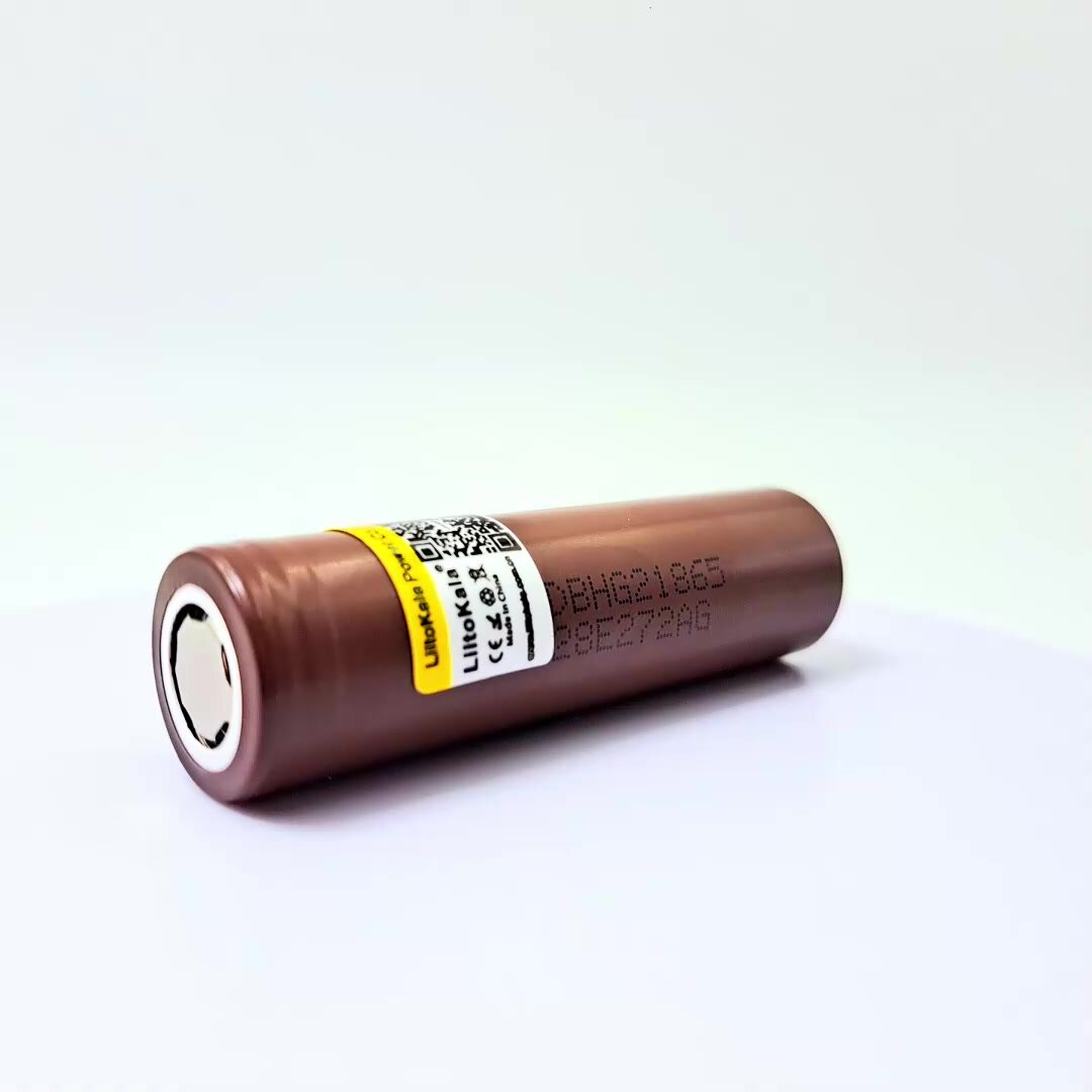 Аккумулятор 18650 высокотоковый от 2900mAh LiitoKala HG2, Li-ion, до 20A, 2 шт. — фото 1
