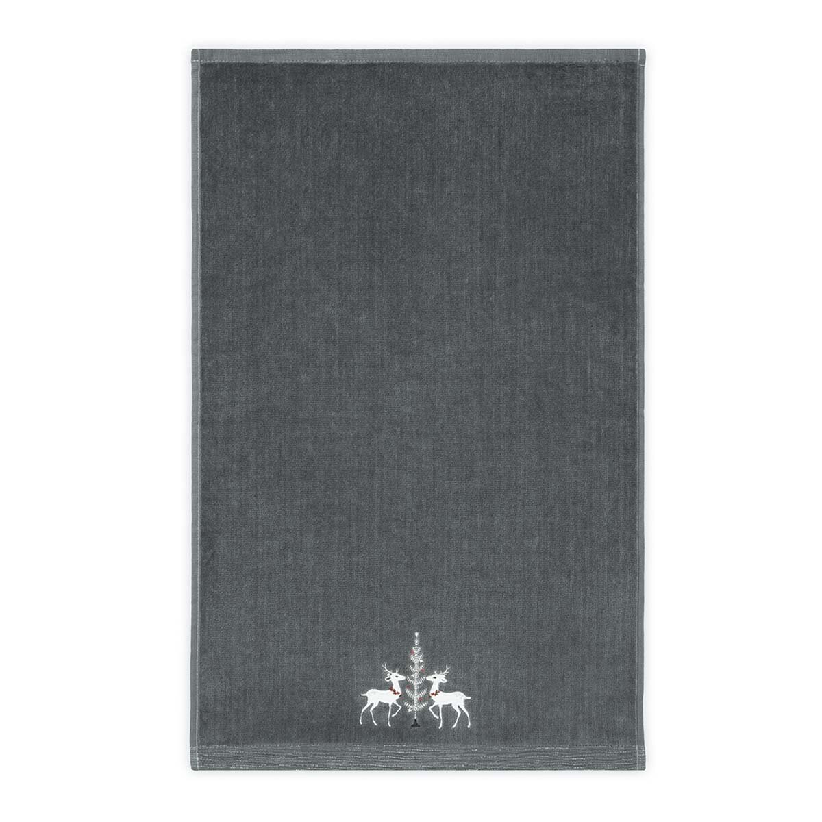Подарочное новогоднее полотенце банное 40x60 с вышивкой North
