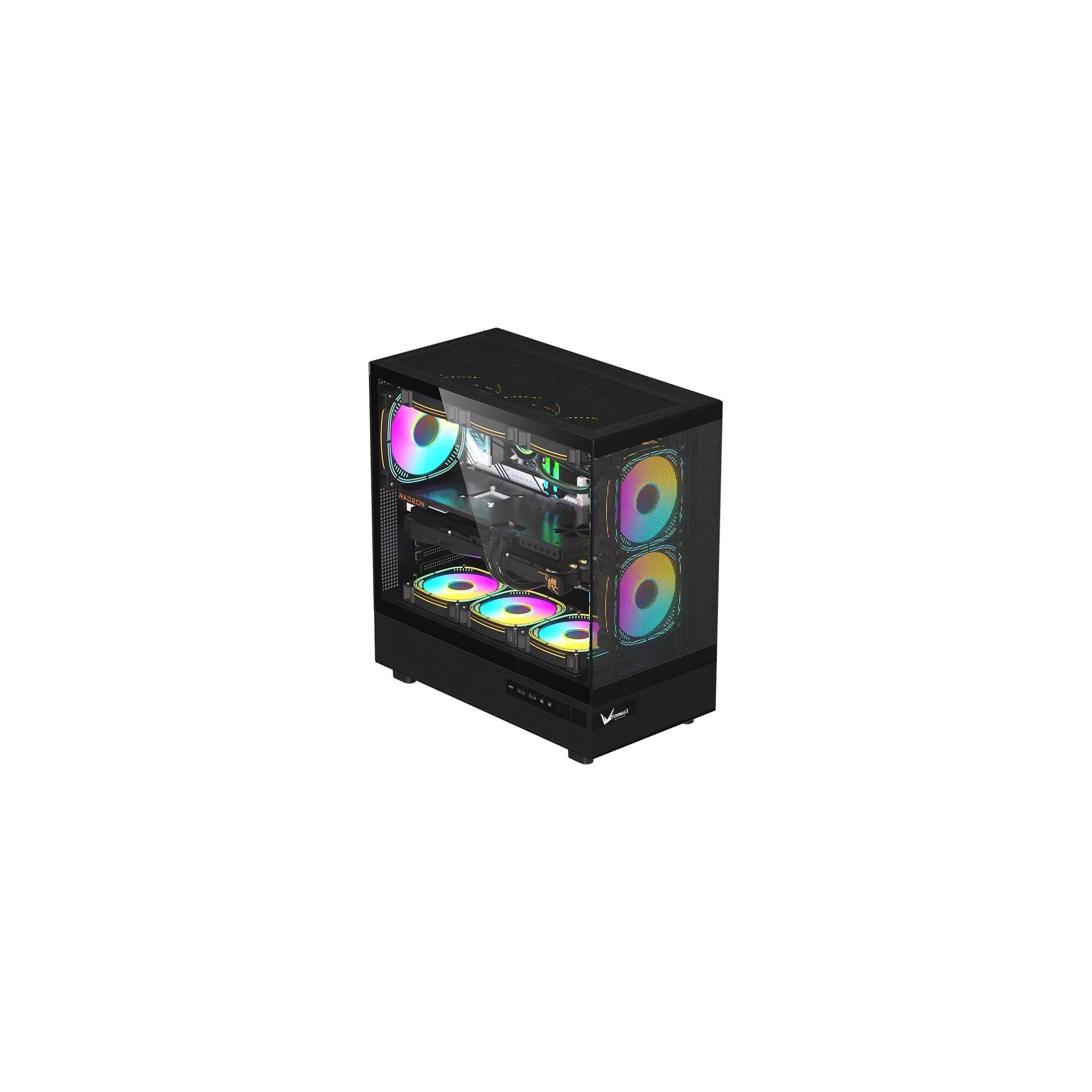Компьютерный корпус ATX Formula Crystal Z8 Floe черный (crystal z8 b floe) — фото 1