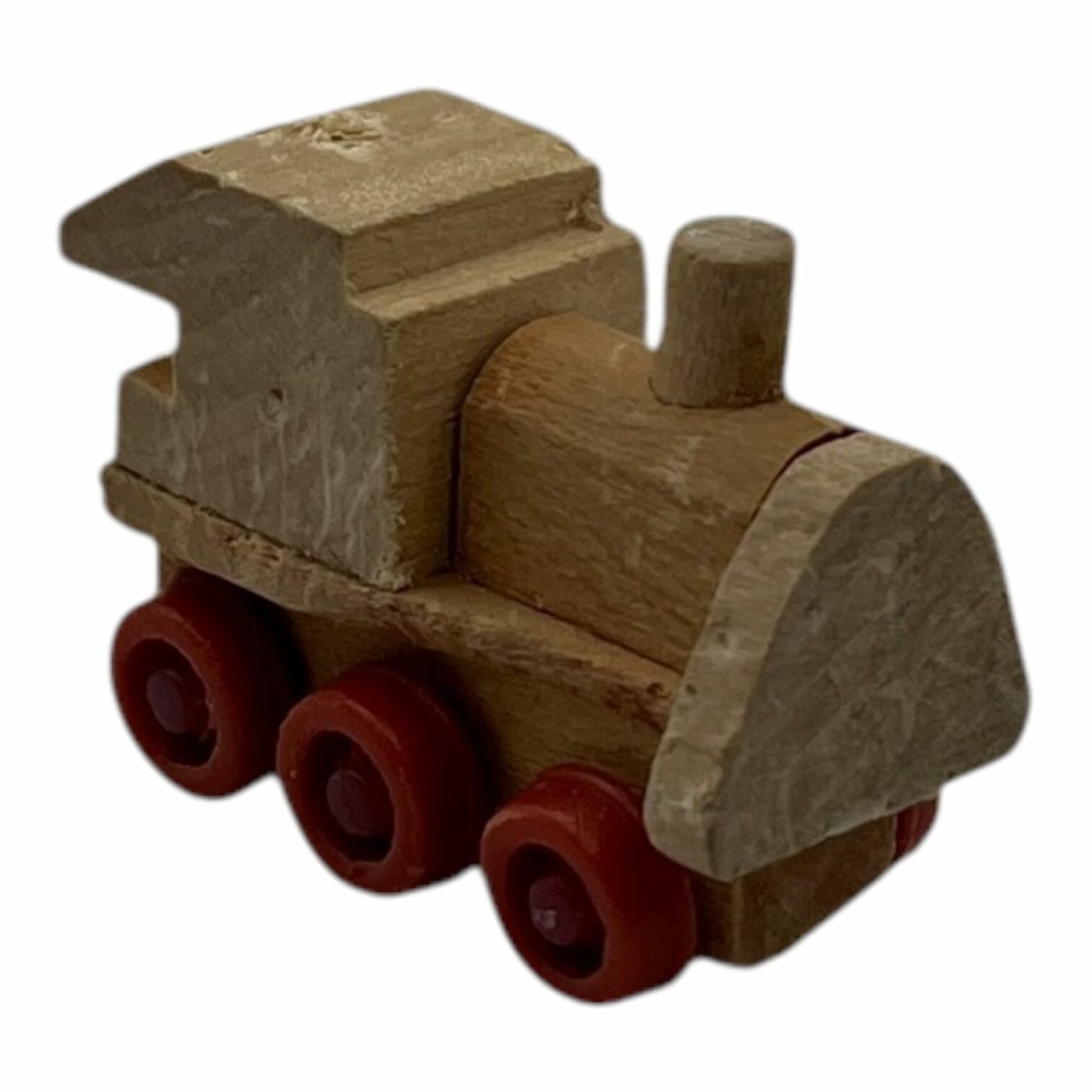 Винтажная игрушка деревянный Паровозик  сделано в СССР