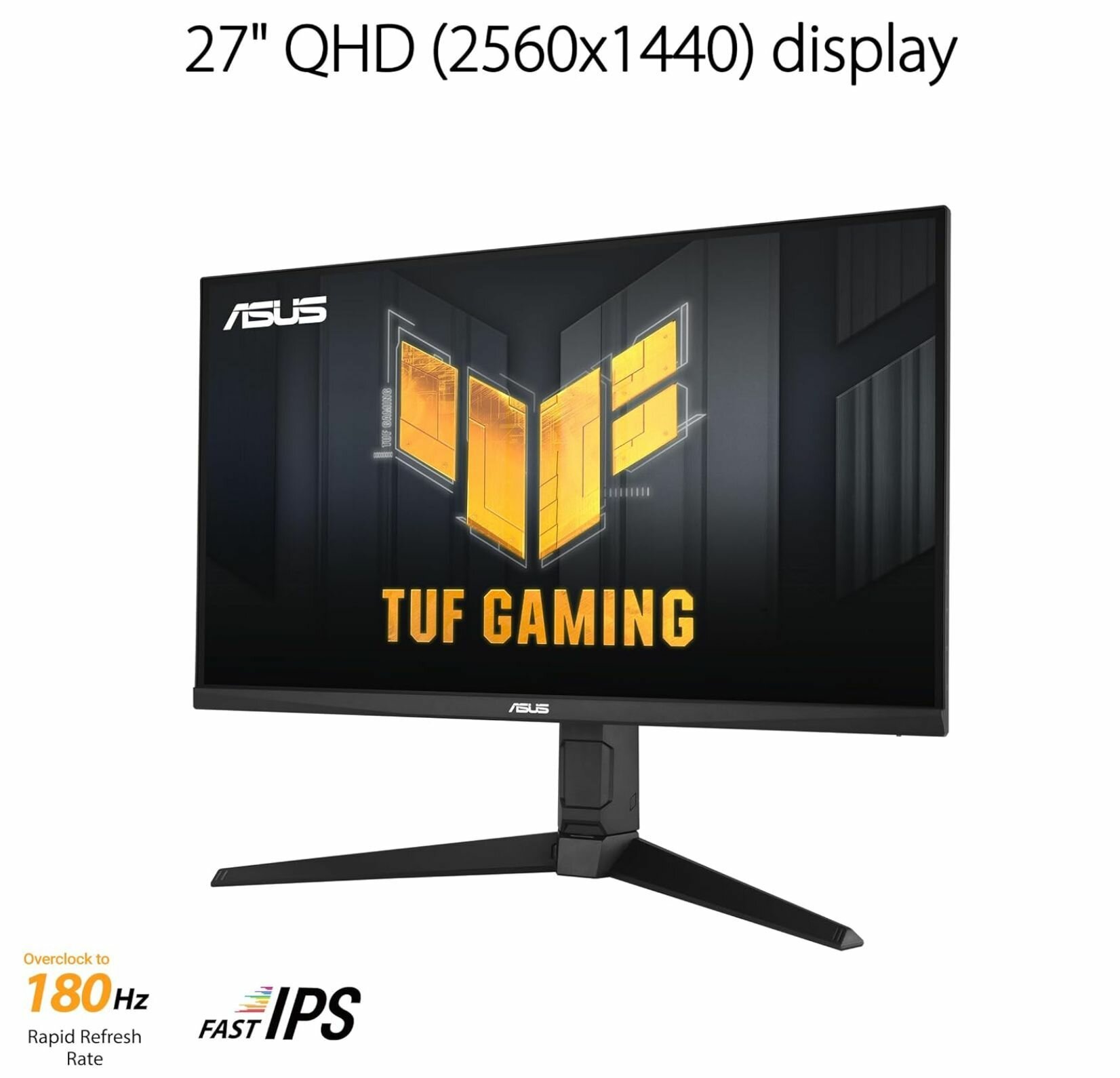Игровой Монитор Asus TUF GAMING VG27AQL3A/25601440 2K/180Hz/1msGTS/HDR400/ IPS