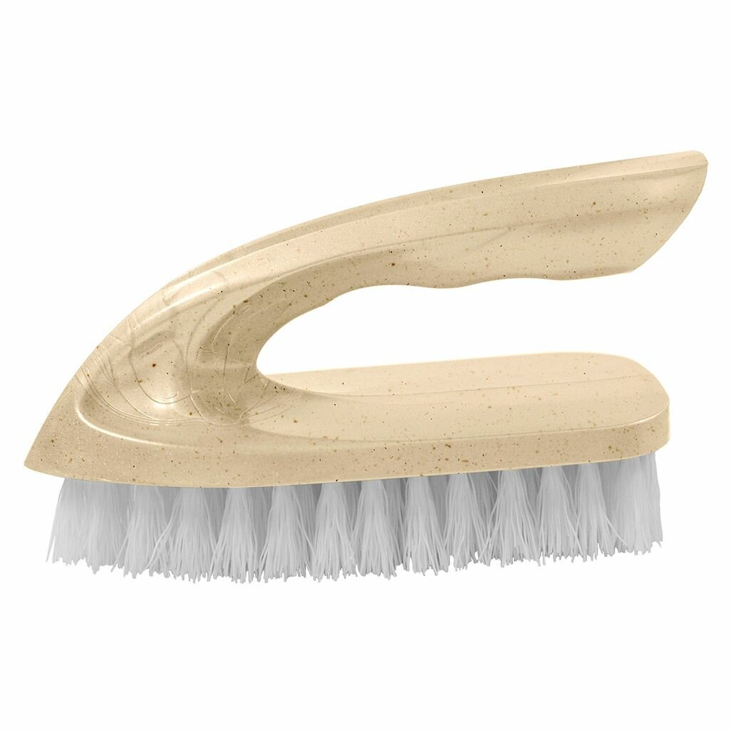 Щетка-утюжок Plast team "Malta", пластмассовая, 15 см, бежевая