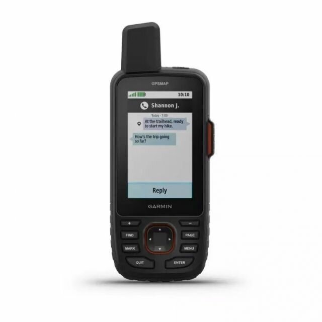 Навигатор Garmin GPSmap 67i, черный