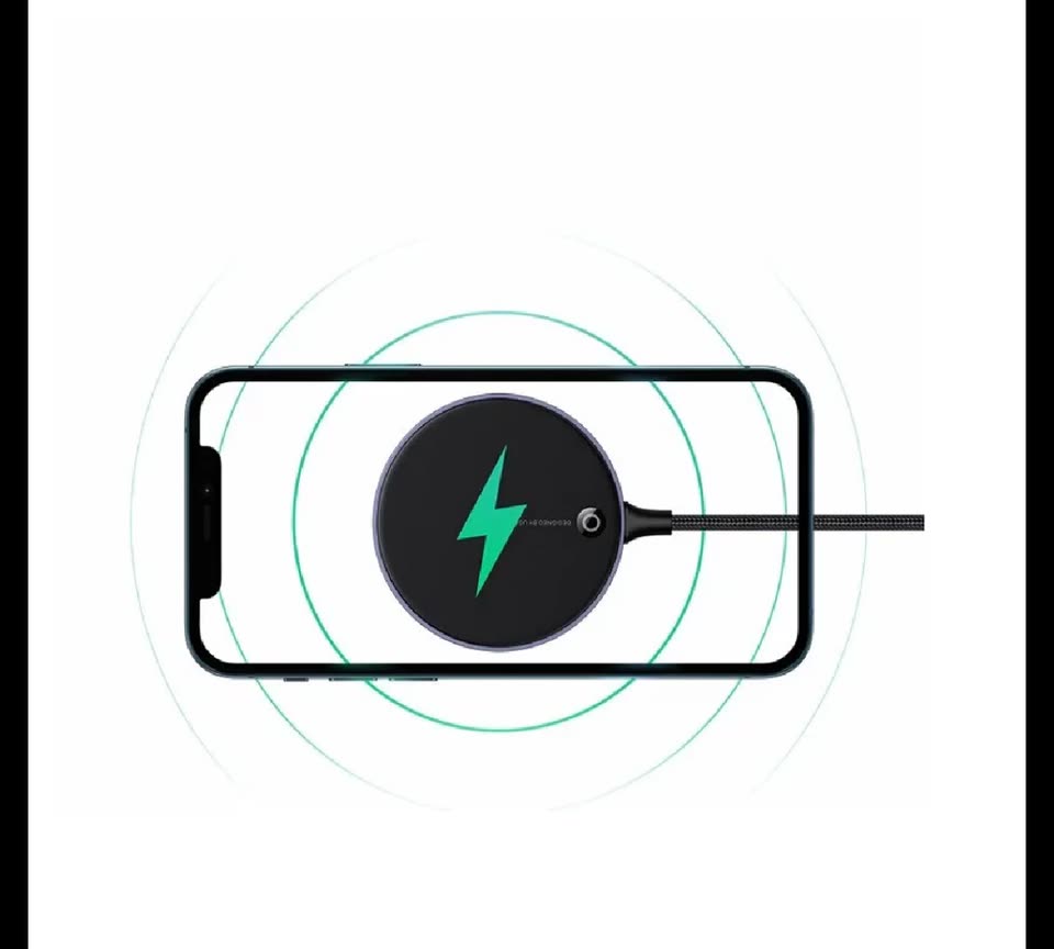 Беспроводное зарядное устройство UGREEN Magnetic Wireless Charger 15W Max CD245 (30233) — фото 1