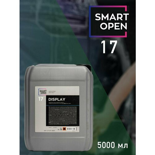 Очиститель стекол на спиртовой основе Smart Open 17 DISPLAY, 5000 мл