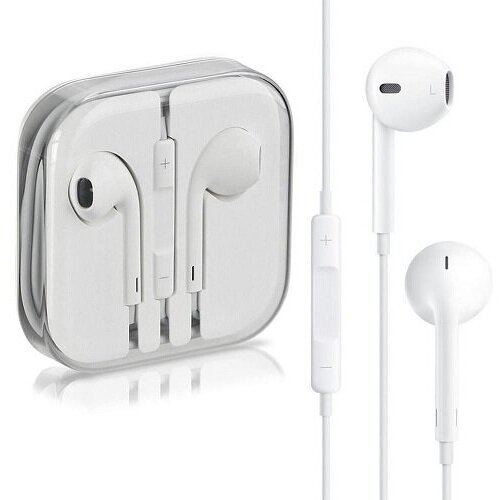 Наушники-гарнитура для Apple EarPods 3,5 мм Jack AAA+