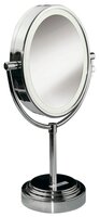 Зеркало косметическое настольное BaByliss 8437Е с подсветкой хромированный