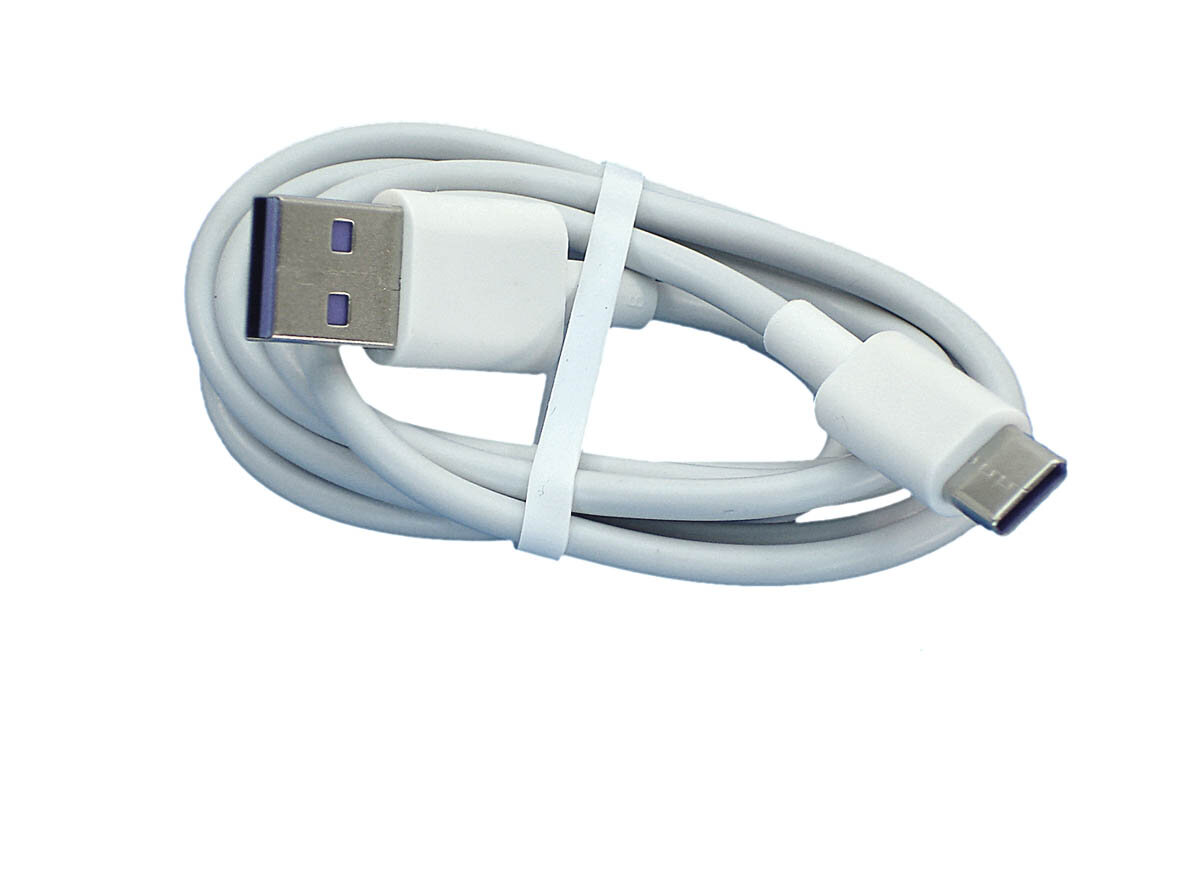 Кабель для зарядки USB - USB Type-C, 1m. Белый