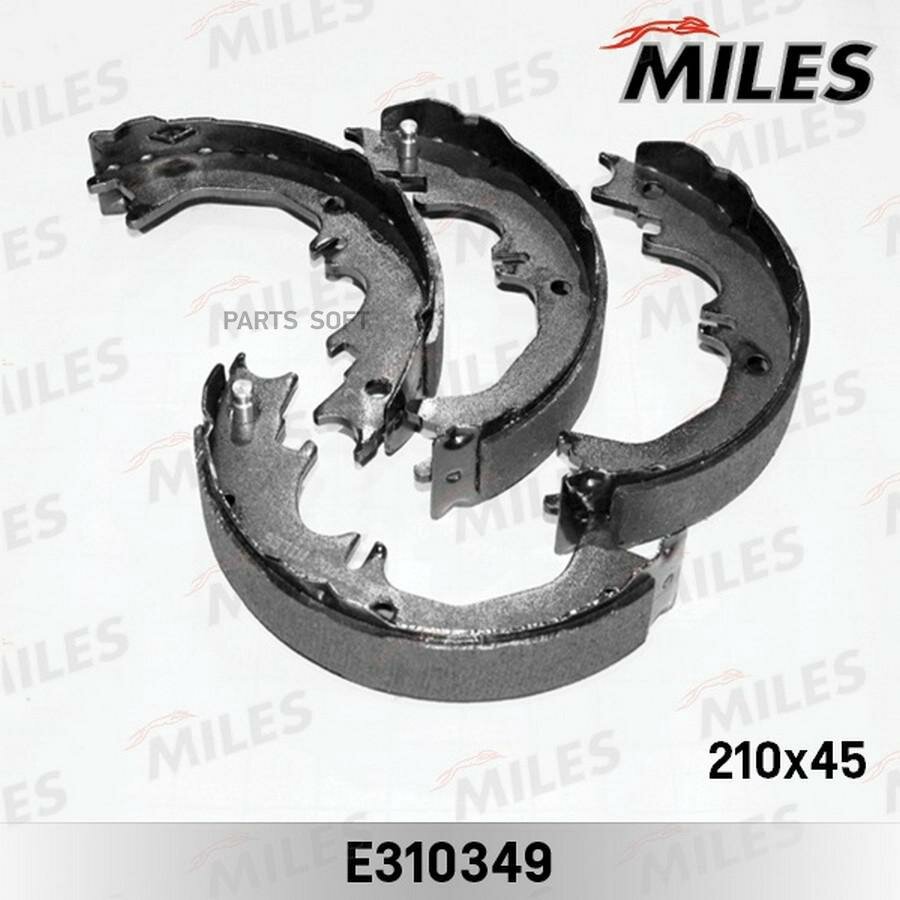 MILES E310349 Колодки ст. тормоза TOYOTA LAND CRUISER PRADO J90/J120/J150