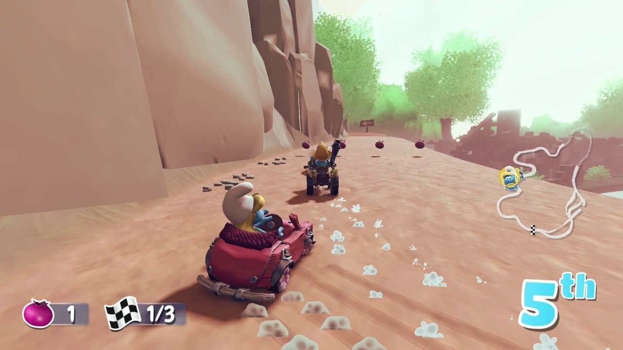 Игра PS4 Smurfs Kart, Стандартное издание - фото №8