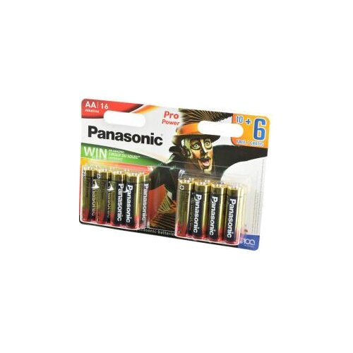 Батарейка Panasonic Alkaline Power AA/LR6, в упаковке: 16 шт. батарейки panasonic alkaline power lr6 bl 2