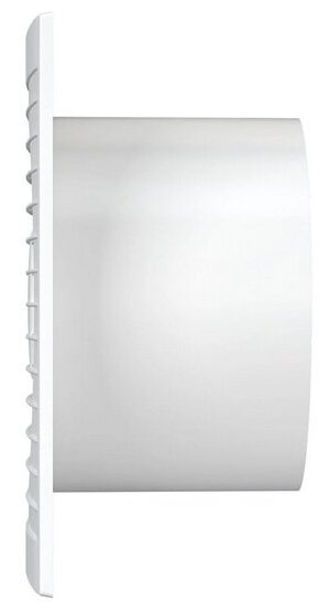 Вентилятор вытяжной осевой AURAMAX A 5, тонкая лицевая панель, D 125 мм, белый - фотография № 4