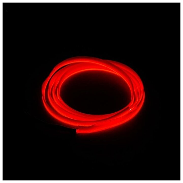 C2R Неоновая нить для подсветки салона красная 1 м