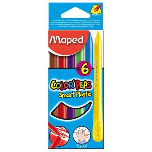 фото Maped Мелки пластиковые Color’Peps 6 шт