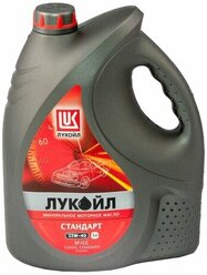 Минеральное моторное масло ЛУКОЙЛ Стандарт SF/CC 15W-40, 5 л