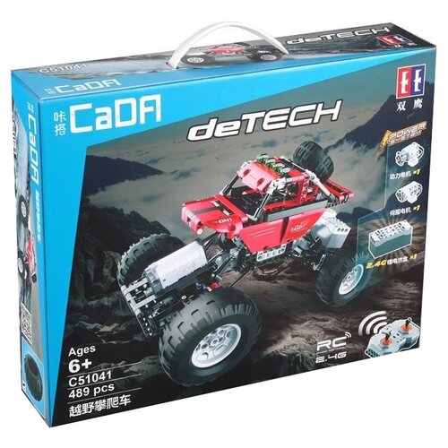 конструктор double eagle cada detech c61006w advanture 1941 дет Конструктор Double Eagle CaDA deTECH C51041W Джип, 489 дет.