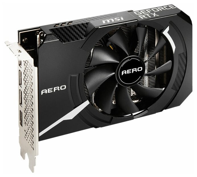 Видеокарта MSI RTX 3050 Aero ITX 8G OC v1 1552Mhz PCI-E 8192Mb 14000Mhz 128-bit HDMI 3xDP