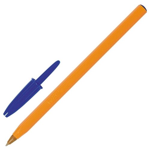Ручка шариковая Bic Orange (8099221) оранжевый диаметр 0.3мм синие чернила коробка картонная 1 стержень линия 0.3мм
