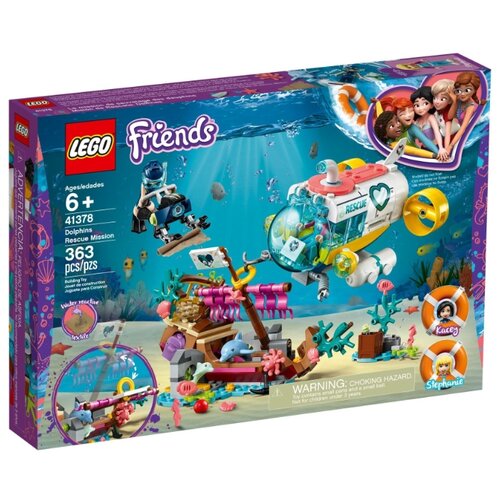 фото Конструктор lego friends 41378 спасение дельфинов