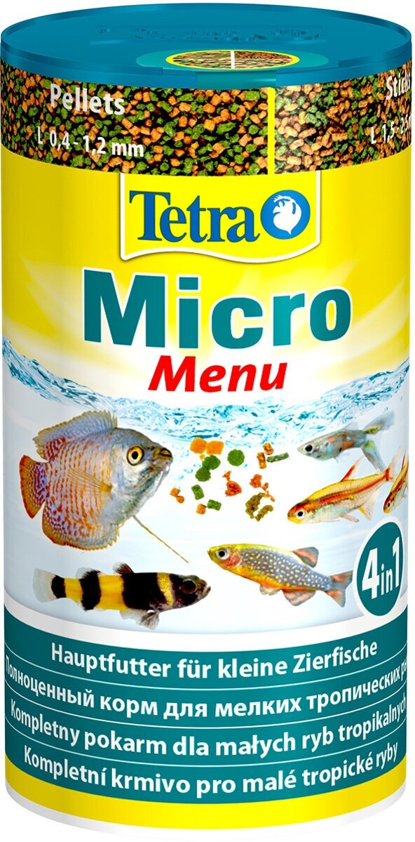TETRA MICRO MENU – Тетра корм для мелких тропических рыб (100 мл)