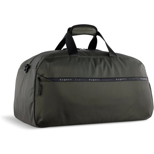 фото Сумка спортивная bugatti, 26х27.5х52 см, ручная кладь, зеленый