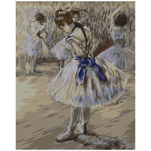 Картина по номерам Фрея Эдгар Дега, Танцовщица 40х50 см Холст на подрамнике картина по номерам молния и мэтр 30x40 см фрея