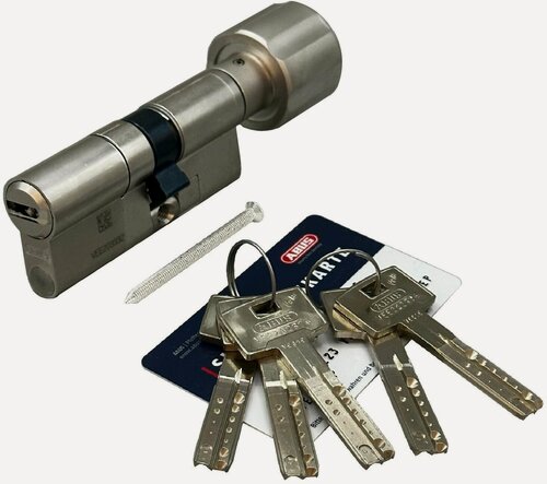 Изображение товара Механизм цилиндровый ABUS VELA 2000 120(65x55В) ключ/вертушка MX NI (5 key)
