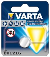 Батарейка VARTA CR1216 6216 BL1 1 шт блистер