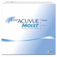 Контактные линзы ACUVUE 1-DAY MOIST, 90 шт., R 8,5, D -1,25