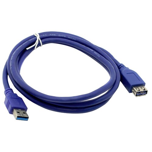 фото Удлинитель VCOM USB - USB (VUS7065) 1.8 м синий