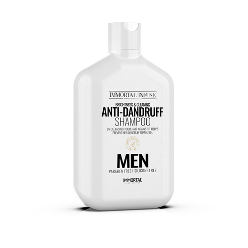 Иммортал Инфьюз / Immortal Infuse - Шампунь для волос против перхоти мужской Anti-Dandruff 500 мл