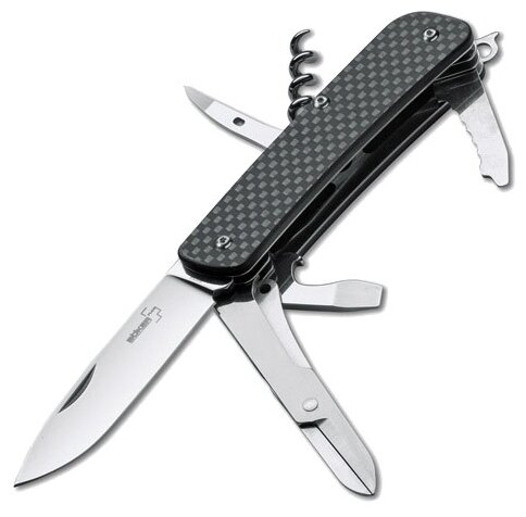 Нож многофункциональный Boker Tech tool carbon 3 (12 функций)