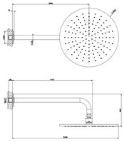 Верхний душ Gessi Inciso 58248.030