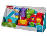 Развивающая игрушка Fisher-Price Обучающий поезд Друзья-животные (DMC44) красный/зеленый/синий