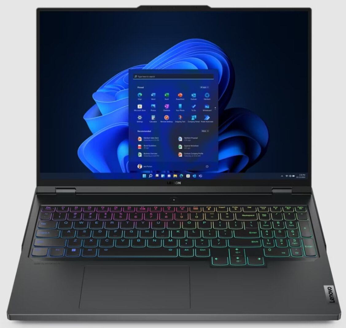 Ноутбук Lenovo Legion Pro 7 16IRX8 82WQ0025RK (Core i9 2200 MHz (13900HX)/16Gb/1024 Gb SSD/16"/2560x1600/nVidia GeForce RTX 4070 GDDR6/Нет (Без ОС))