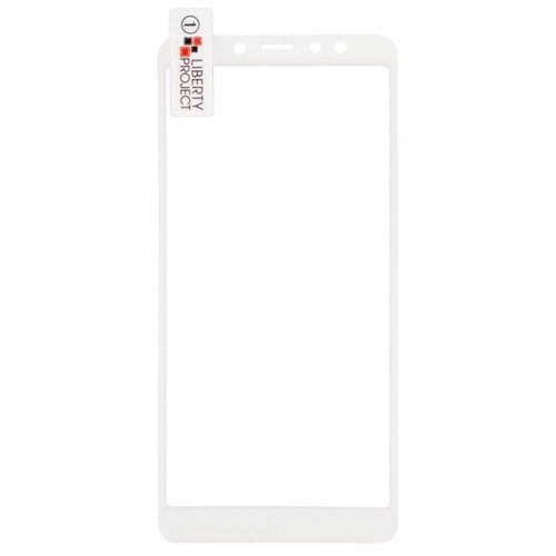 фото Защитное стекло liberty project tempered glass с рамкой для xiaomi redmi 5 белый