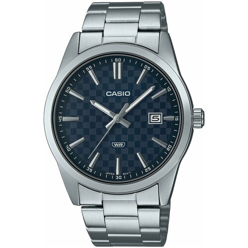 Наручные часы CASIO Standard MTP-VD03D-2A, синий, серебряный