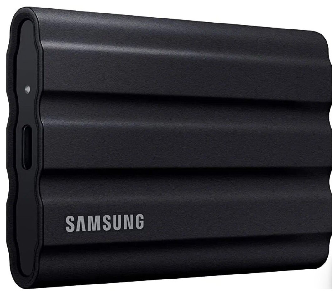 Внешний SSD-накопитель 2Tb Samsung T7 Shield MU-PE2T0S/WW (SSD) USB 3.2 Type C Черный