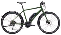 Электровелосипед KONA Dew-E (2019) matt eco green/dark forest/dark seafoam decals 55 см (требует фин