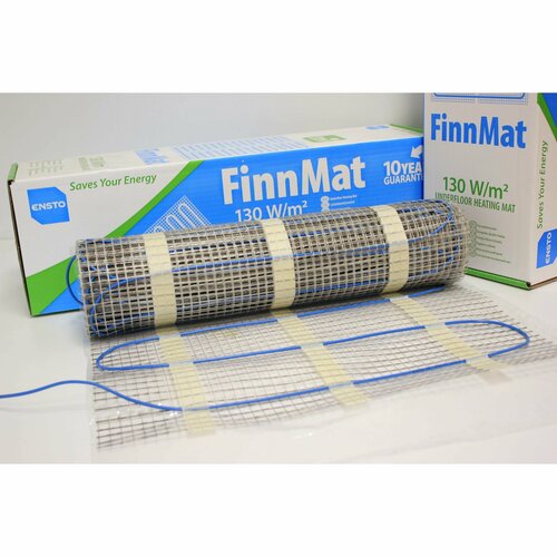 Теплый пол нагревательный мат Ensto FinnMat 5 кв м 160 800 Вт 24500₽