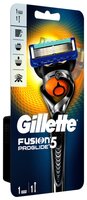 Бритвенный станок Gillette Fusion ProGlide Flexball сменные лезвия: 2 шт.