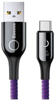 Кабель Baseus C-Shaped USB - USB Type-C (CATCD) 1 м черный