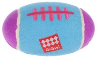 Мячик для собак GiGwi Dog Toys большой (75272) голубой/фиолетовый