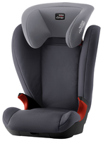 Автокресло группа 2/3 (15-36 кг) BRITAX ROMER Kid II Flame Red black series