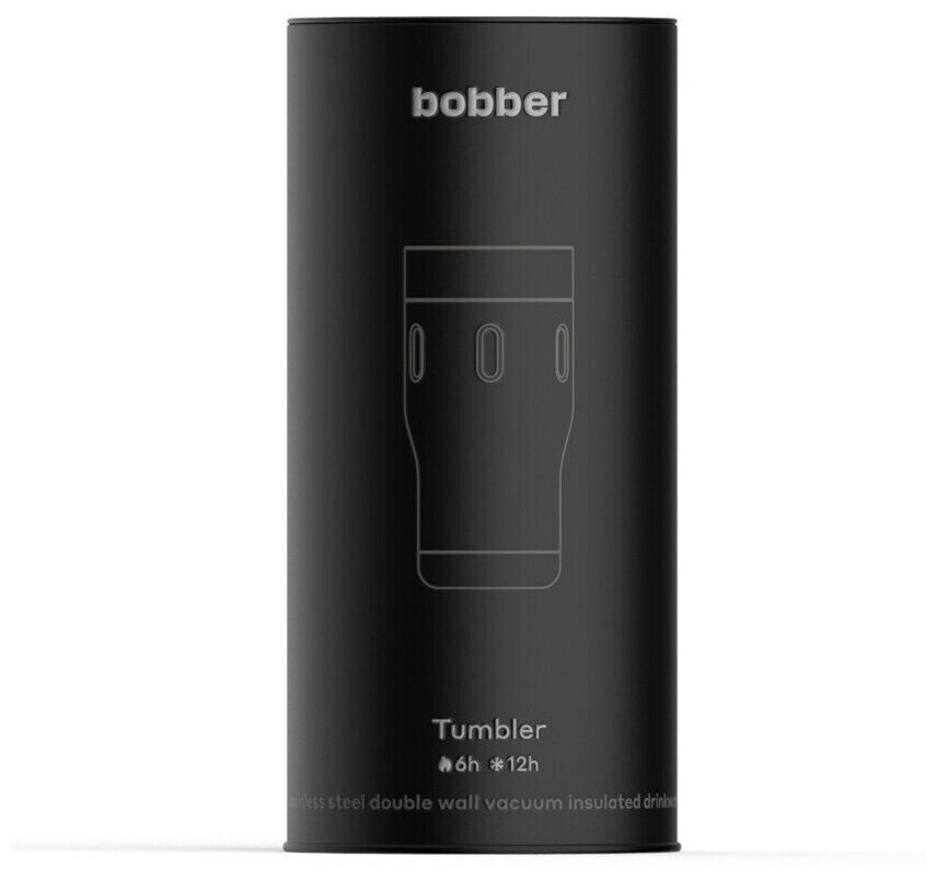 Термокружка BOBBER Tumbler-350, 0.35л, стальной - фото №15