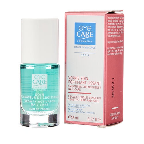 Eye Care Cosmetics Лак Eye Care Cosmetics Выравнивающий укрепляющий уход для ногтей, 8 мл