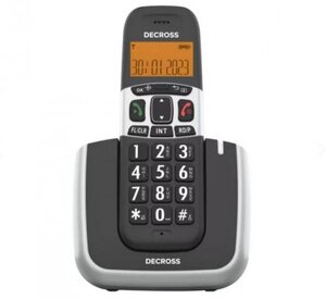 Радиотелефон Decross DECT DC1004 черный