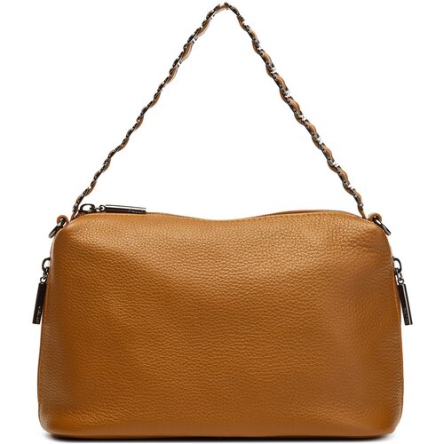 фото Сумка кросс-боди palio, фактура гладкая, оранжевый