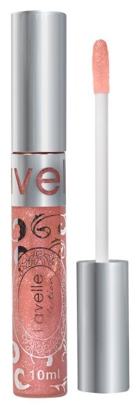 Блеск для губ Lavelle Lip Gloss Silver, тон: 64 карамельный искрящийся, 10мл